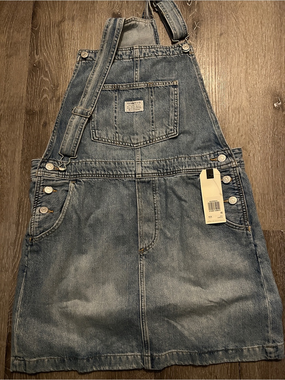 Levi’s Denim Overall Skirt - Blue